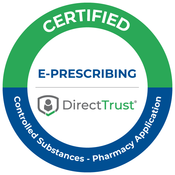 DirectTrust certified for controlled-substance e-prescribing